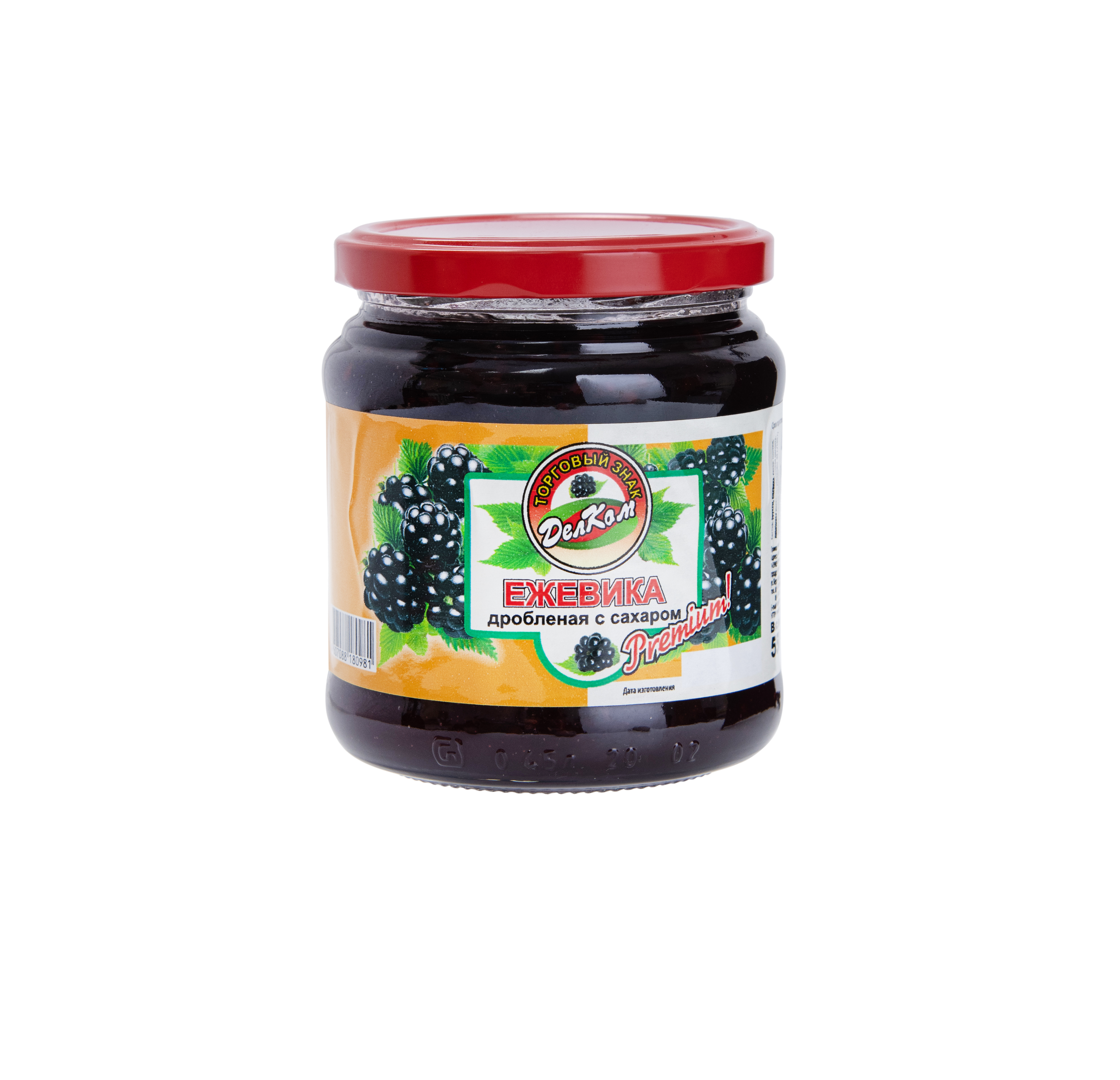 Ежевика дробленая с сахаром